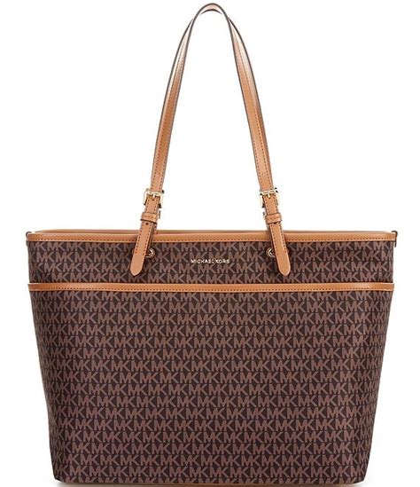 michael kors nylon tote large|Michael Kors winston leather tote.